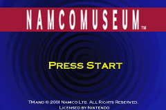 Namco Museum: Title